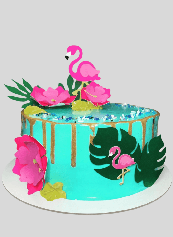 Fine Flamingo Cake