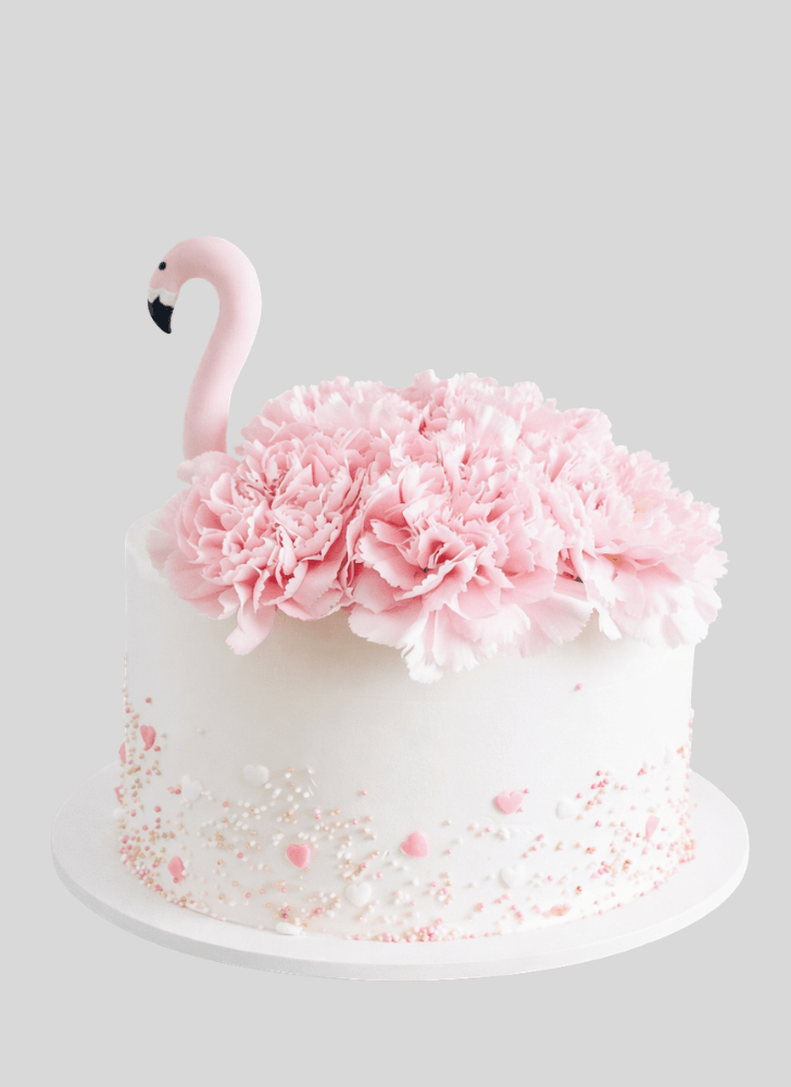 Gorgeous Flamingo Cake