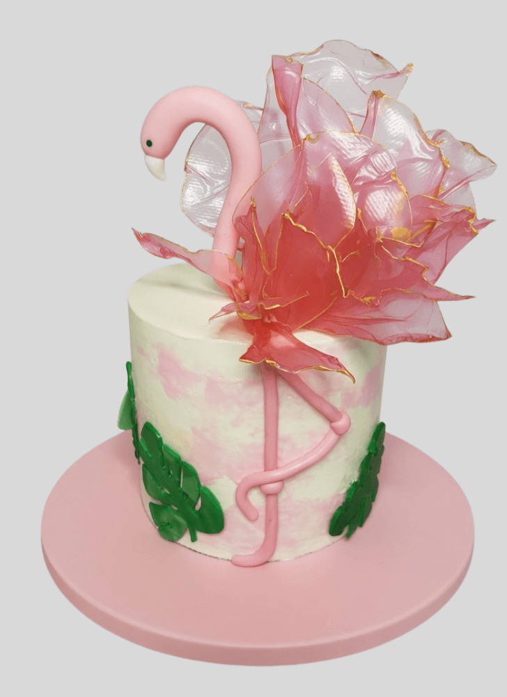 Handsome Flamingo Cake