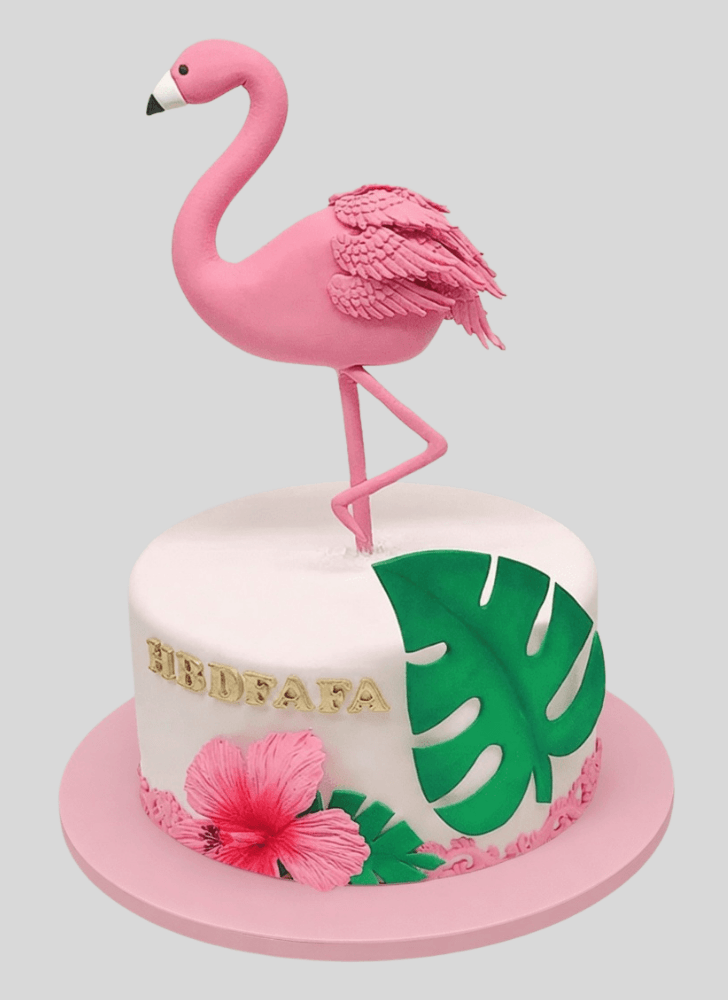 Marvelous Flamingo Cake