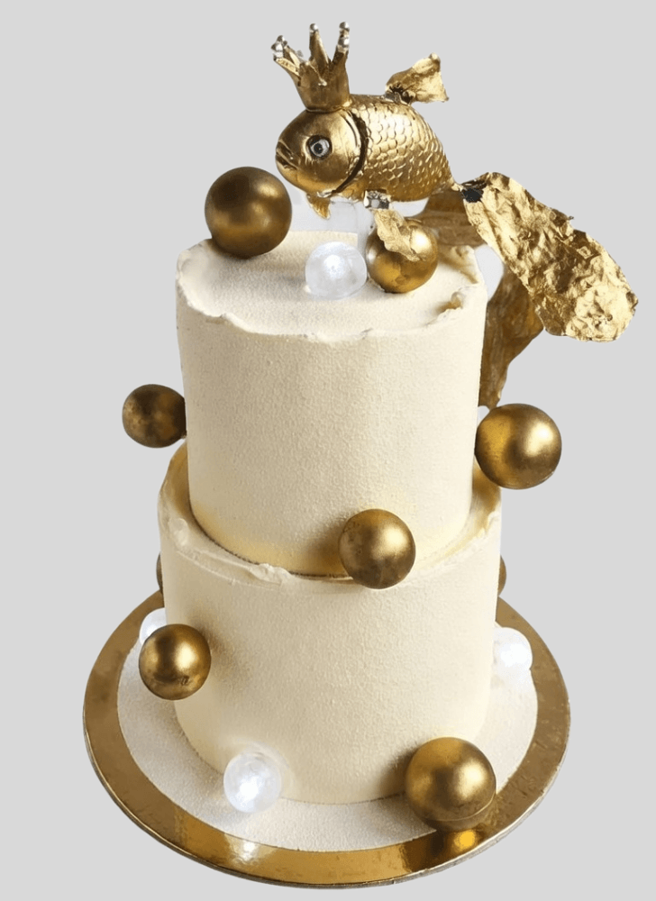 Bewitching Goldfish Cake