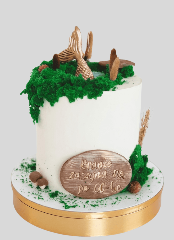 Fascinating Goldfish Cake