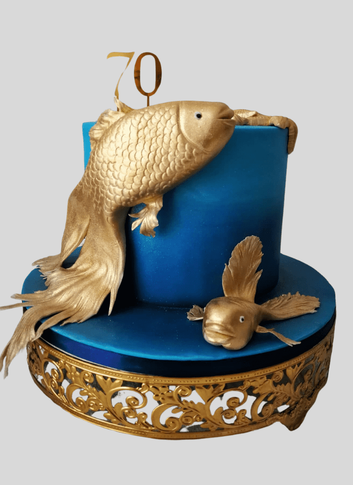 Fine Goldfish Cake