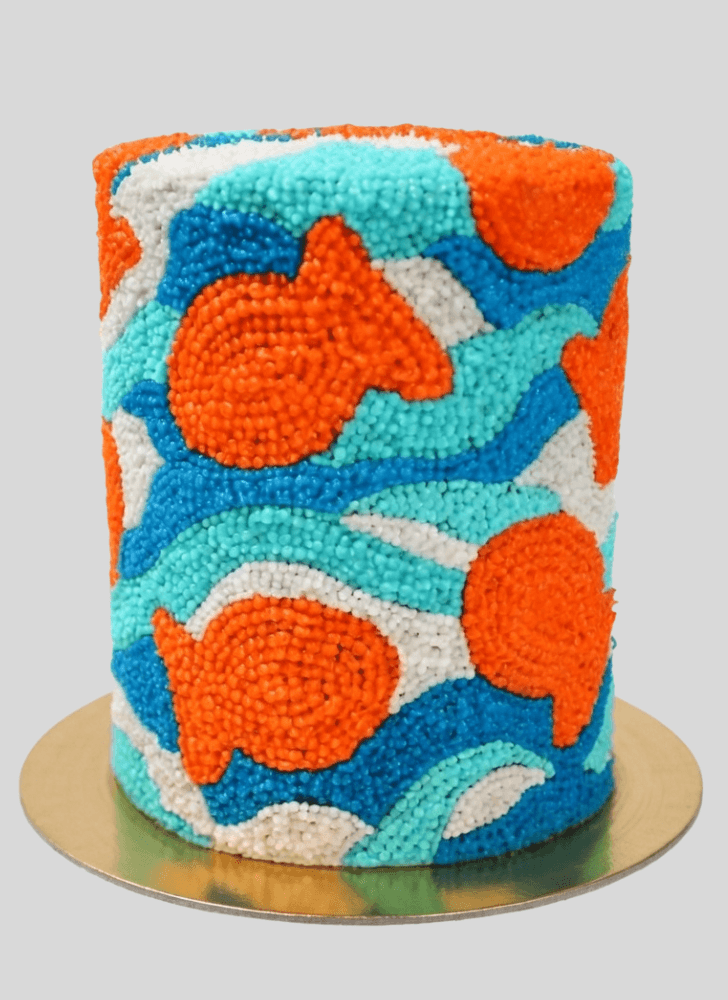 Magnificent Goldfish Cake