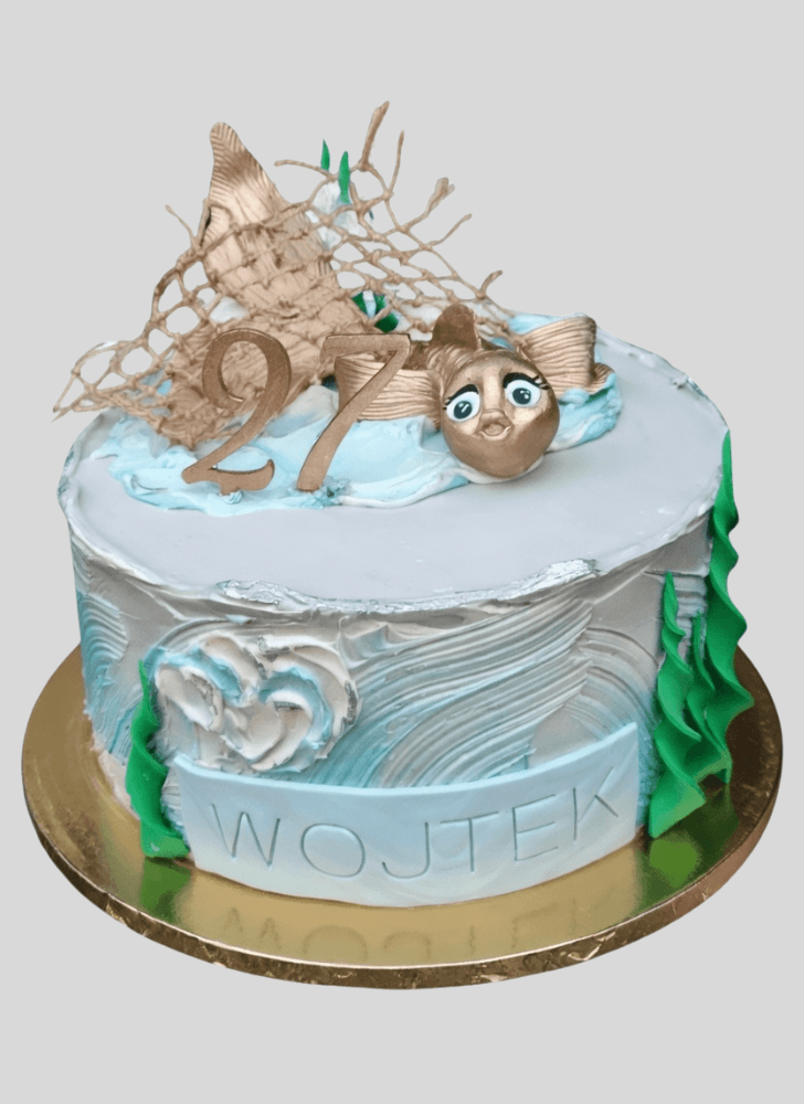 Marvelous Goldfish Cake