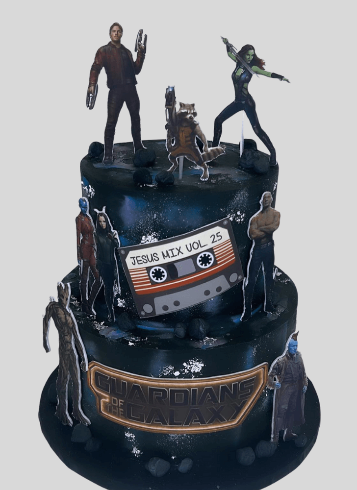 Alluring Guardians of the Galaxy Cake