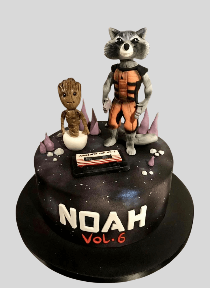 Bewitching Guardians of the Galaxy Cake