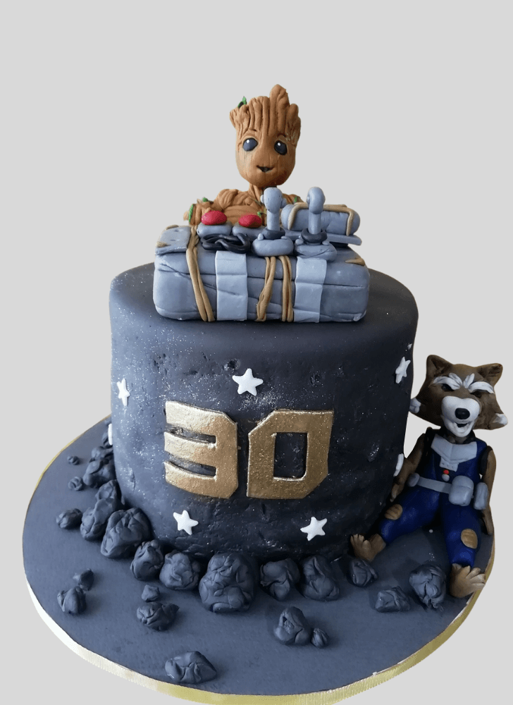 Captivating Guardians of the Galaxy Cake