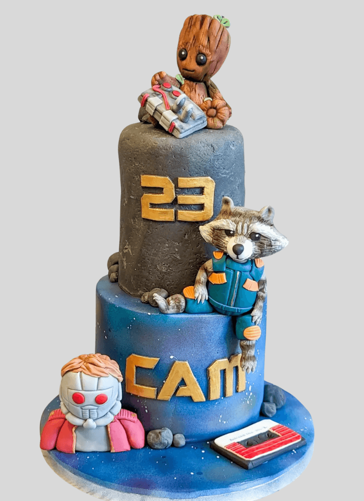 Charming Guardians of the Galaxy Cake