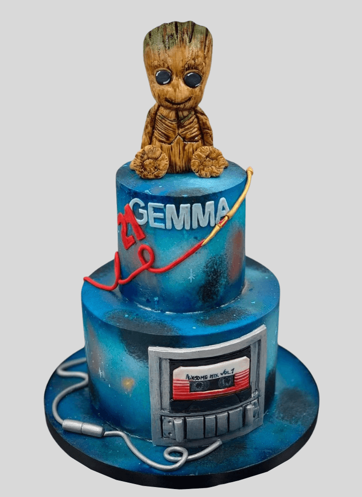 Classy Guardians of the Galaxy Cake