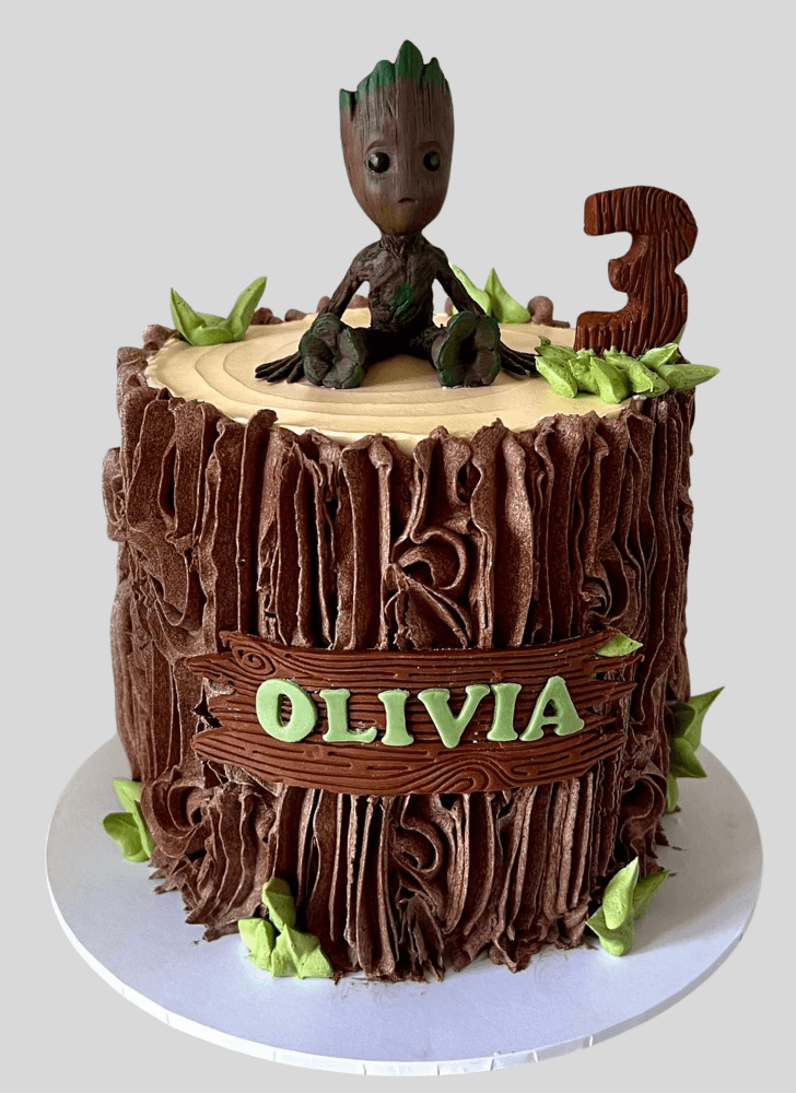 Delicate Guardians of the Galaxy Cake