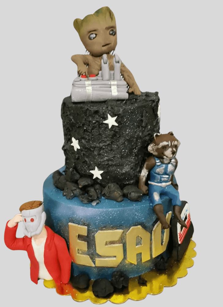 Divine Guardians of the Galaxy Cake