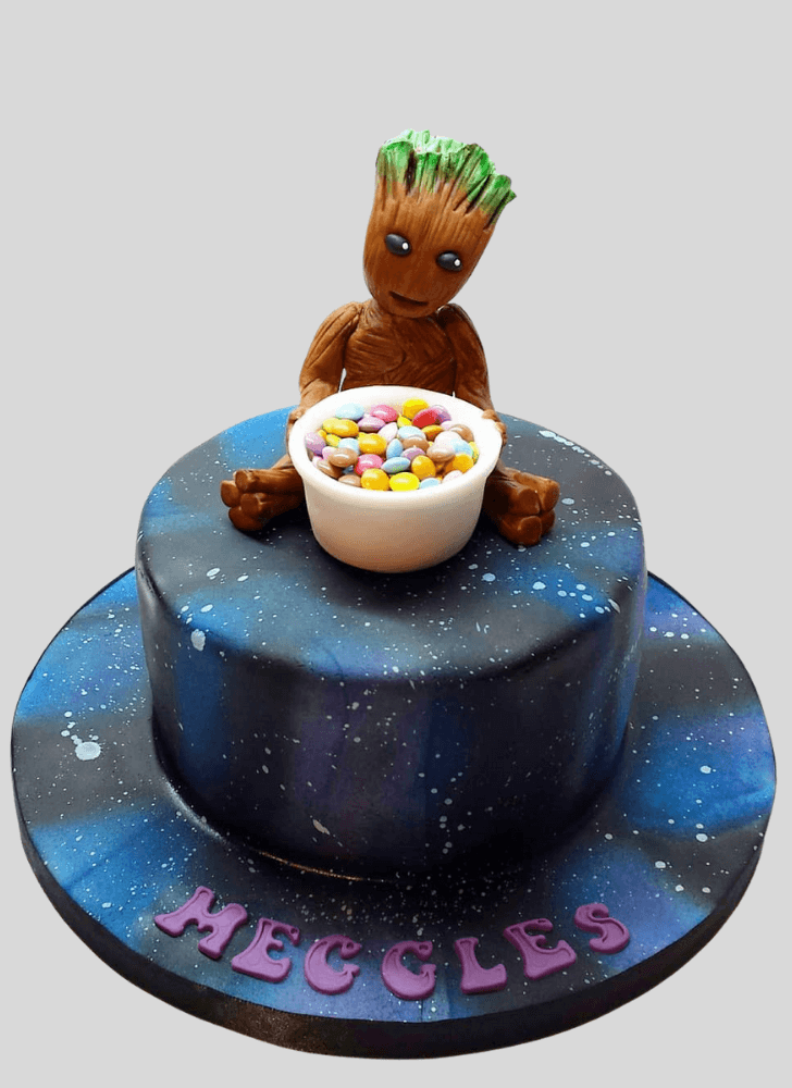 Elegant Guardians of the Galaxy Cake