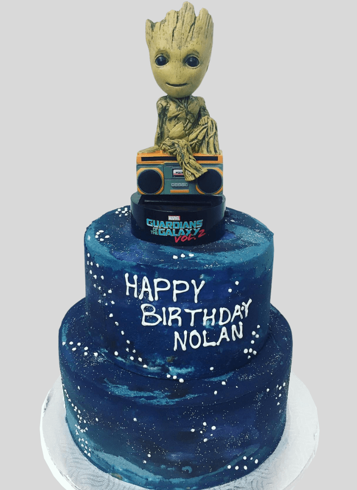 Enticing Guardians of the Galaxy Cake