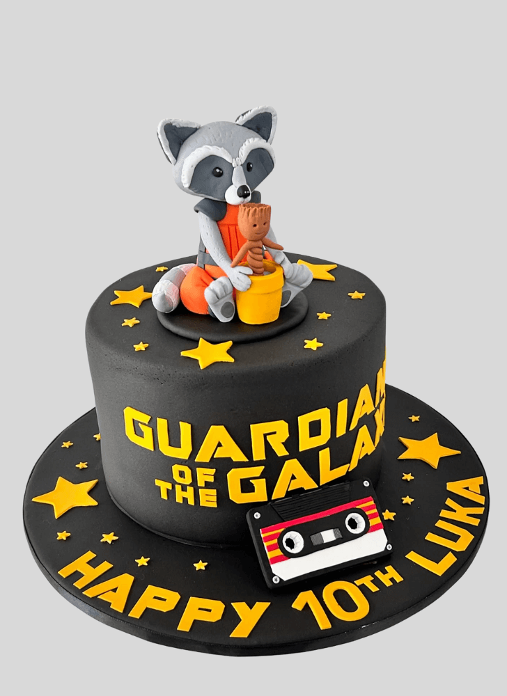 Excellent Guardians of the Galaxy Cake
