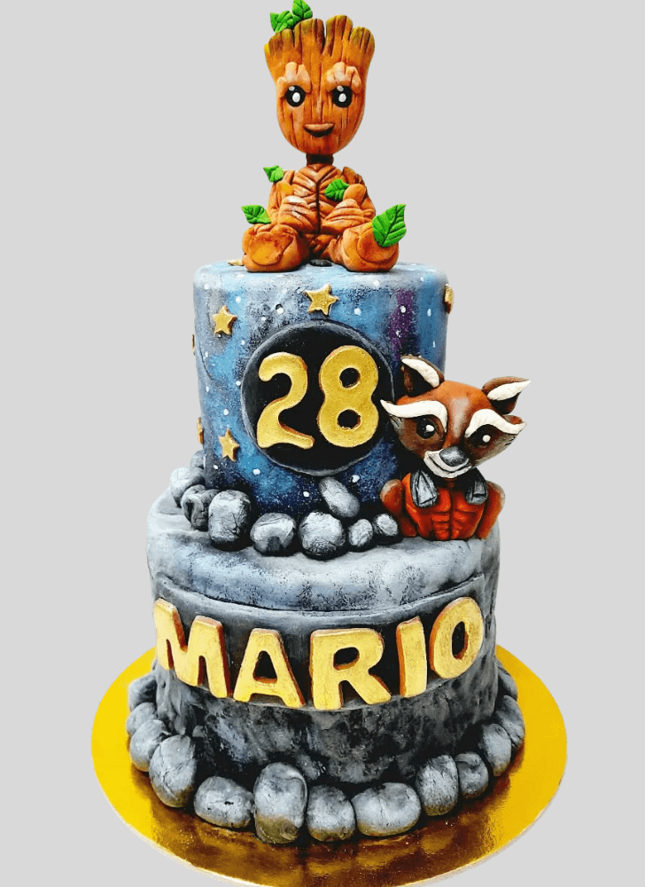 Exquisite Guardians of the Galaxy Cake