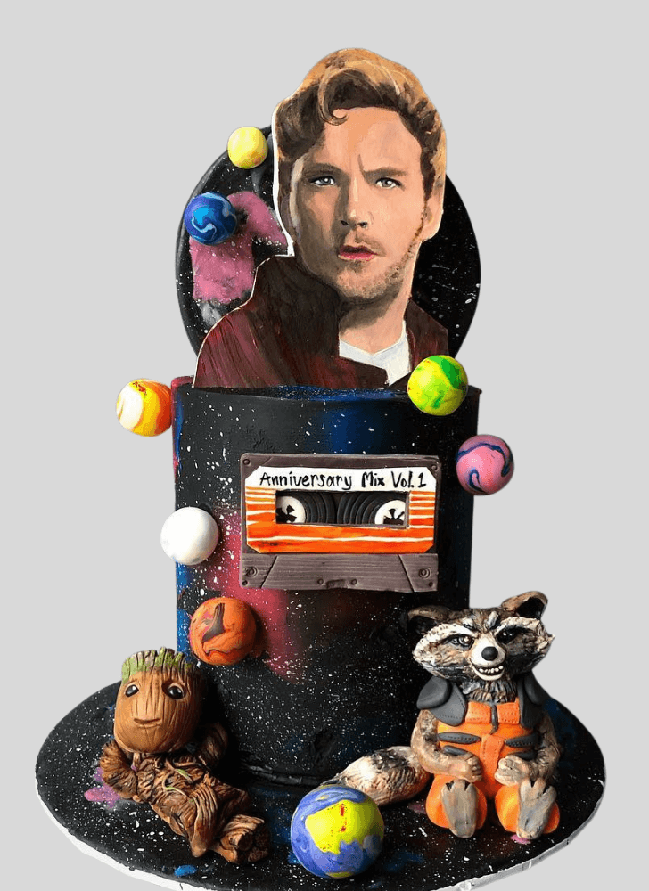 Fascinating Guardians of the Galaxy Cake