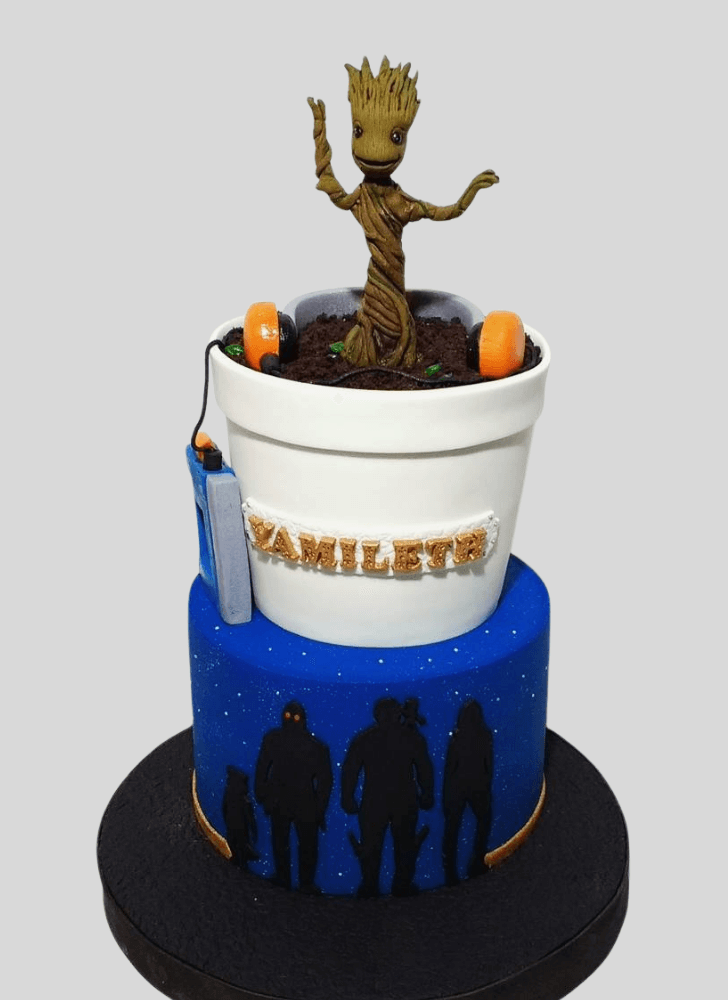 Good Looking Guardians of the Galaxy Cake