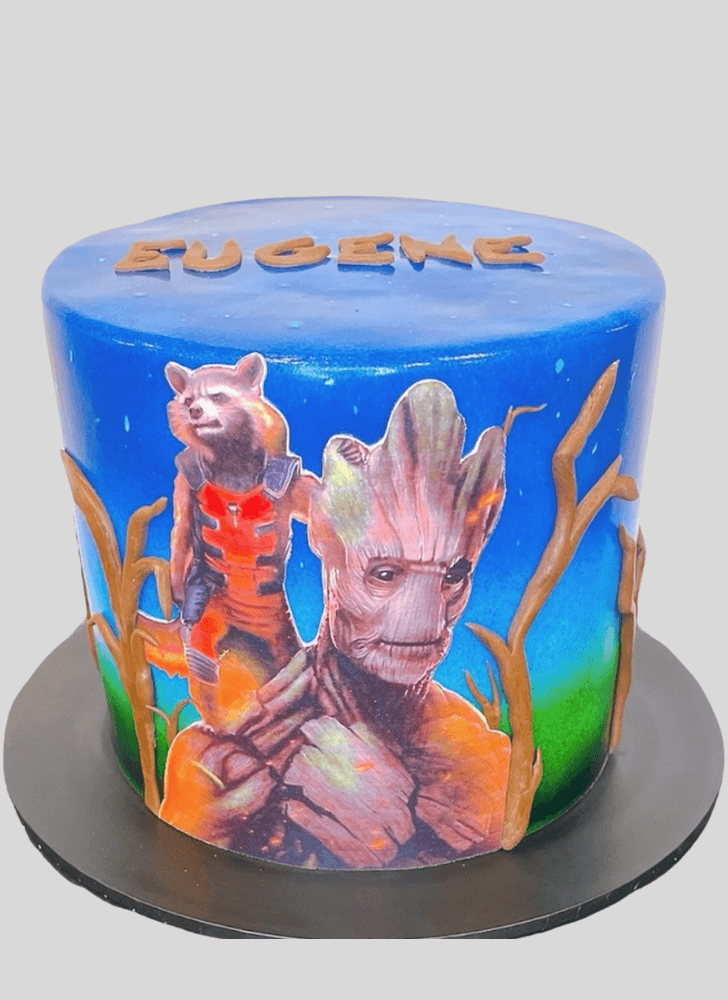 Refined Guardians of the Galaxy Cake