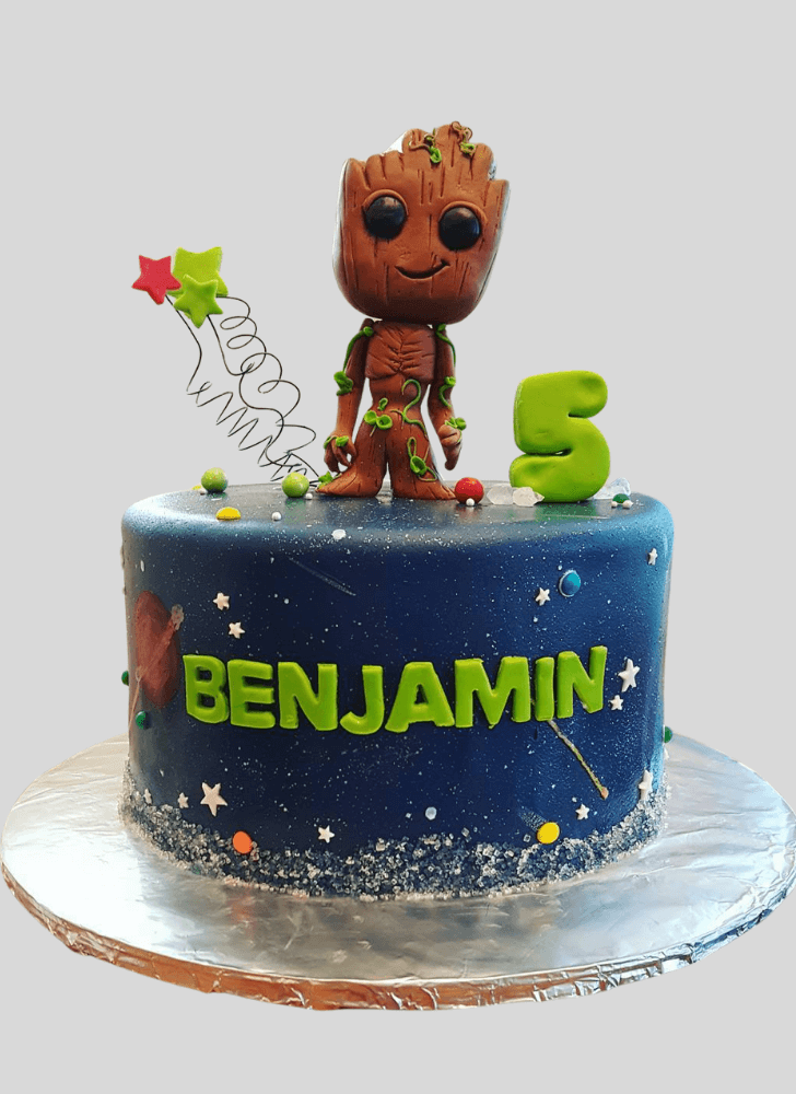 Resplendent Guardians of the Galaxy Cake