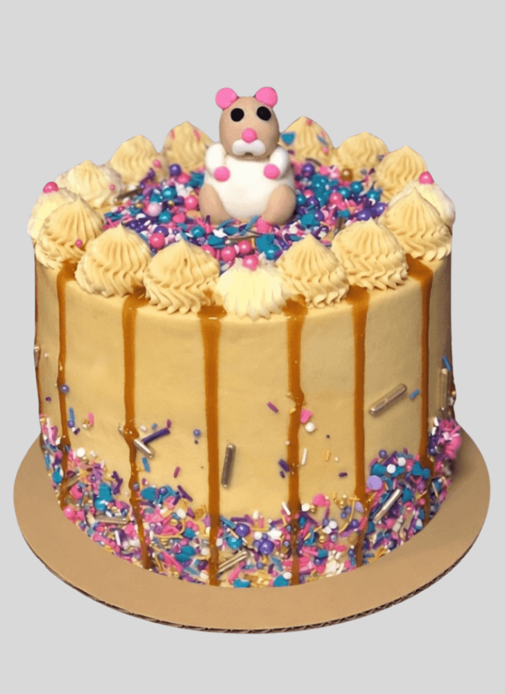 Adorable Hamster Cake
