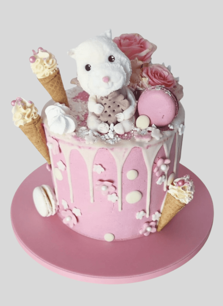 Angelic Hamster Cake