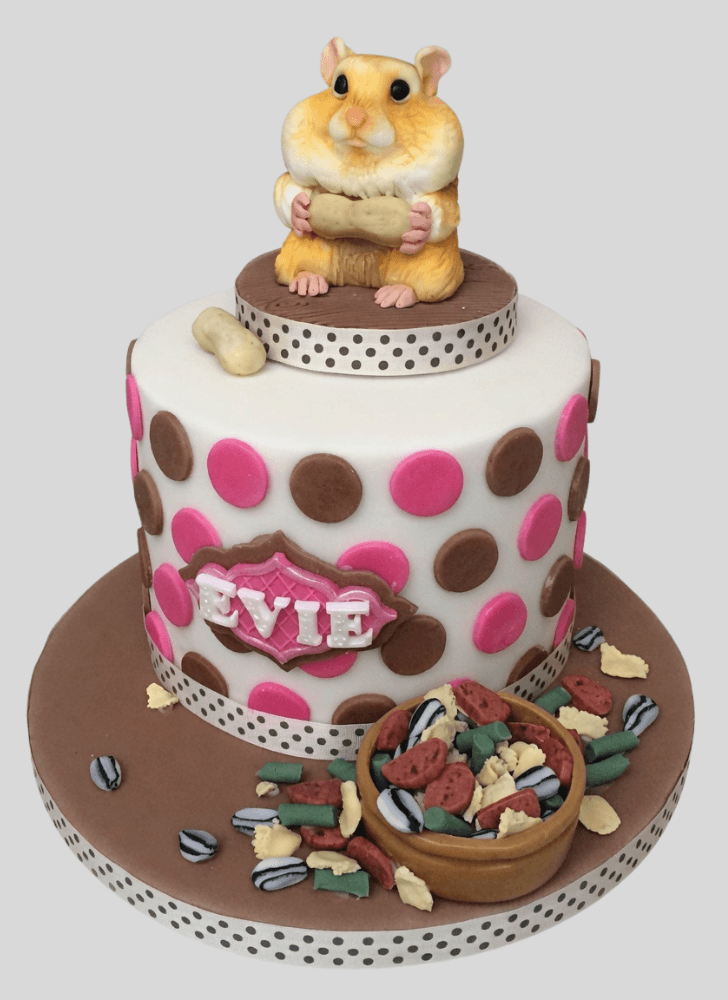 Charming Hamster Cake