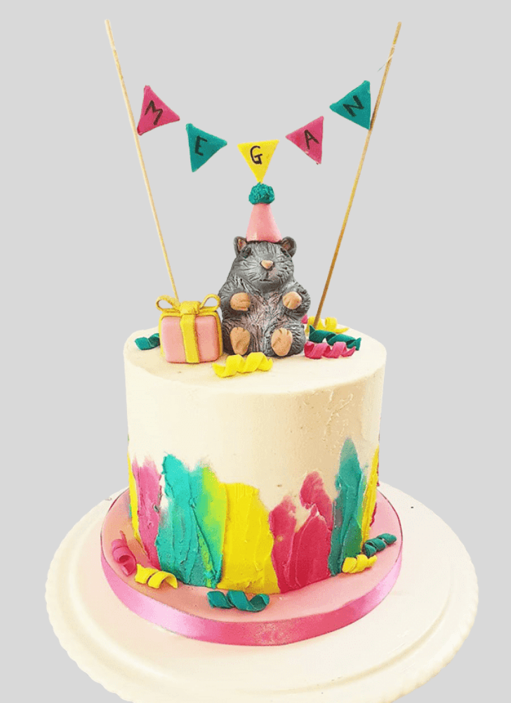 Comely Hamster Cake