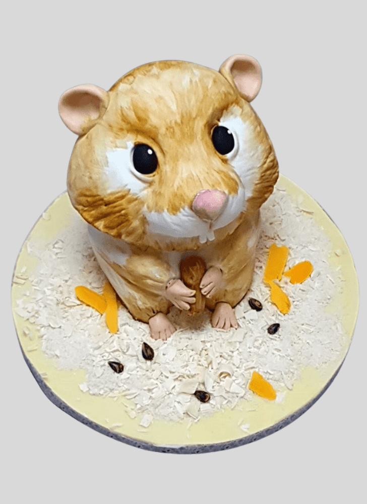 Dazzling Hamster Cake