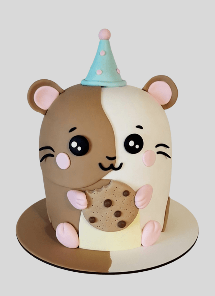 Radiant Hamster Cake
