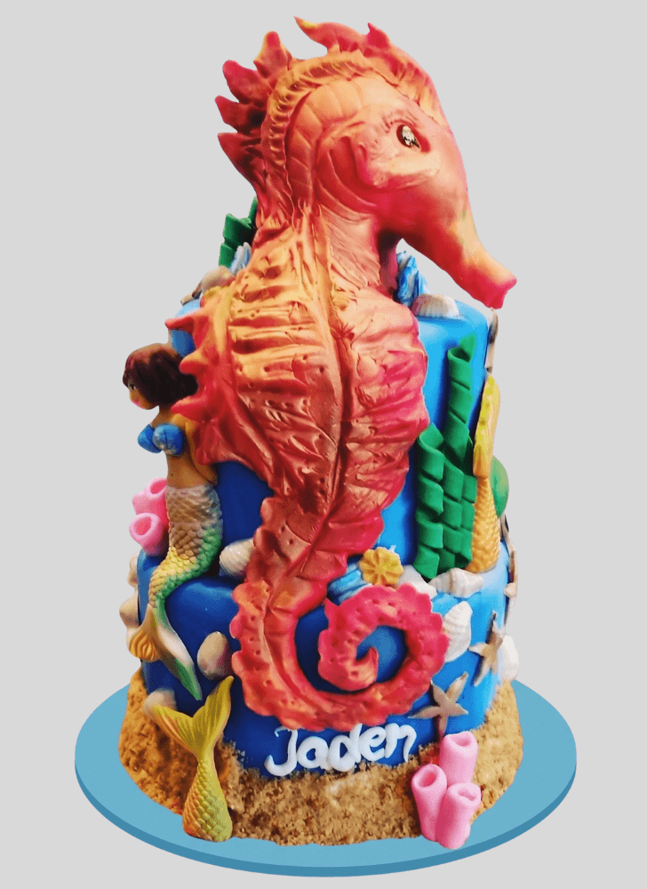 Bewitching Seahorse Cake