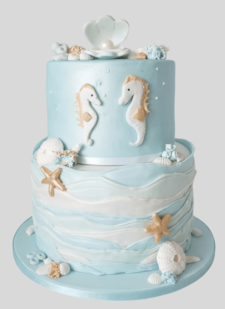 Cute Seahorse Cake