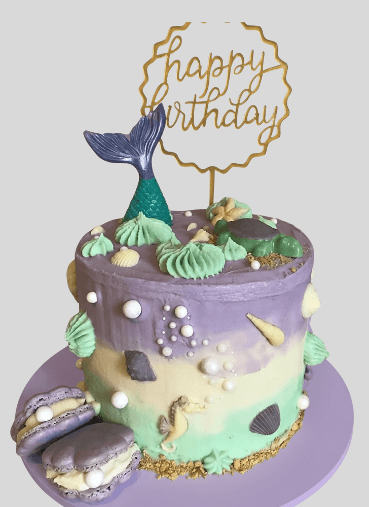 Dazzling Seahorse Cake