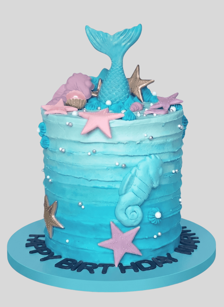 Divine Seahorse Cake
