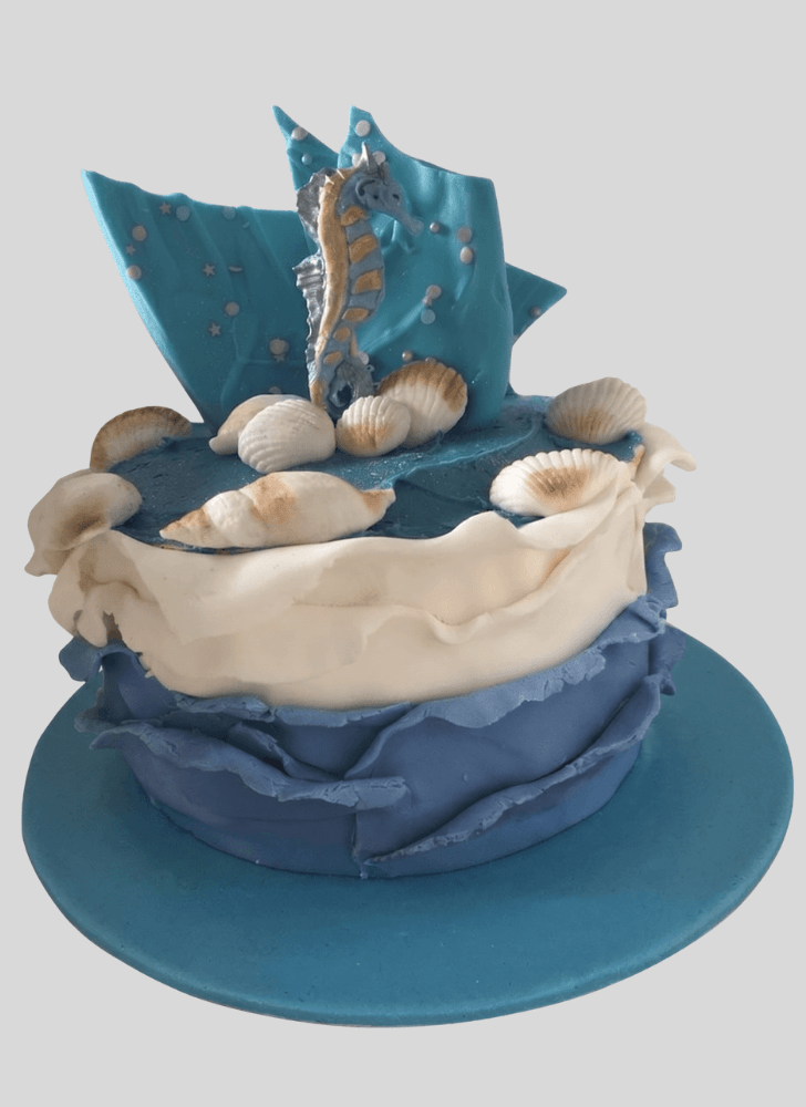 Fetching Seahorse Cake