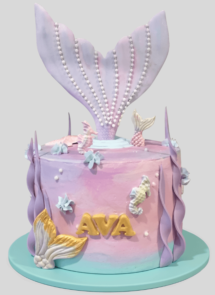 Gorgeous Seahorse Cake