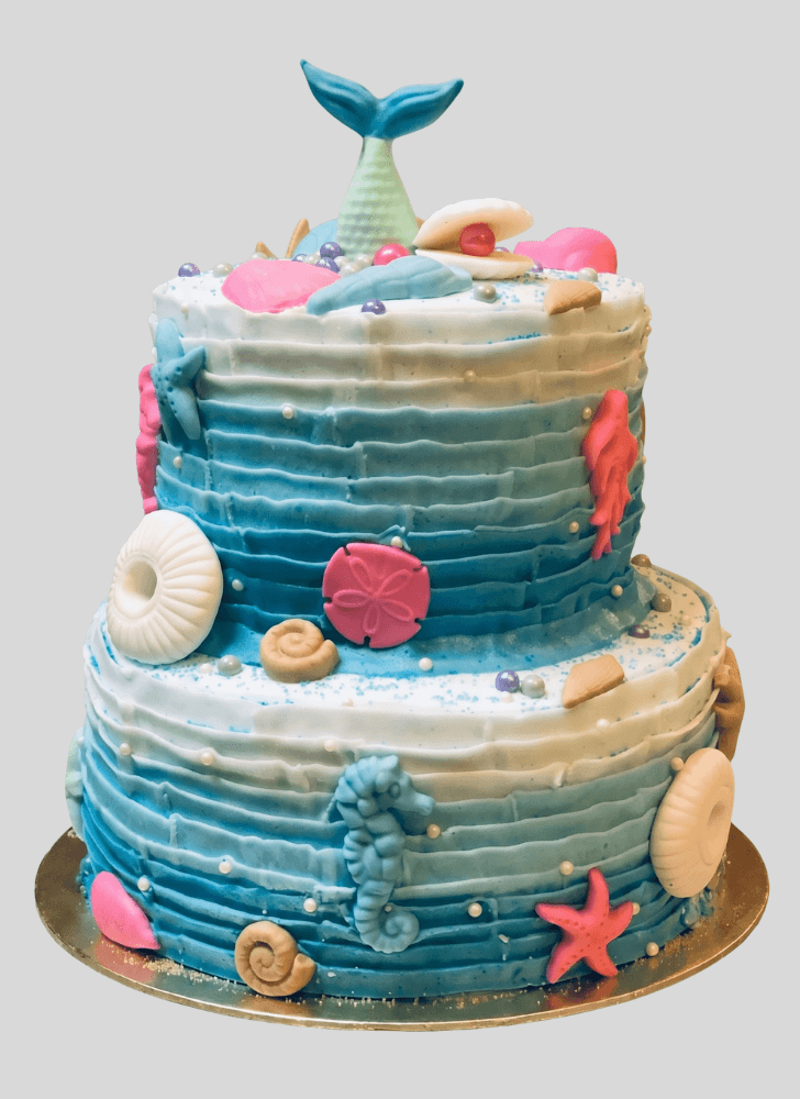 Marvelous Seahorse Cake