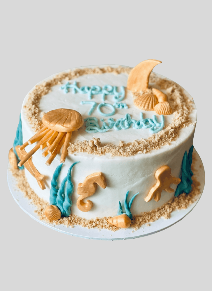 Nice Seahorse Cake