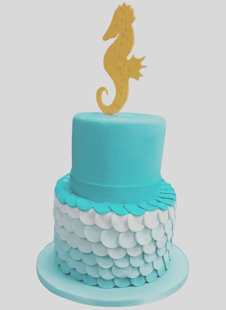 Ravishing Seahorse Cake