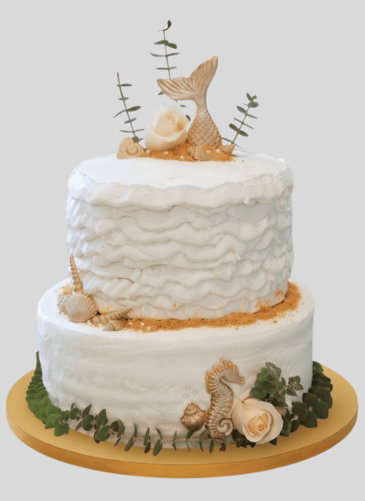 Splendid Seahorse Cake