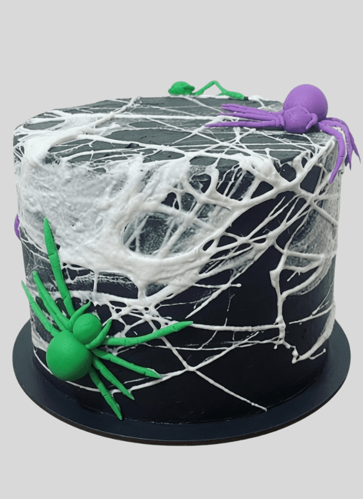 Admirable Spider Cake Design
