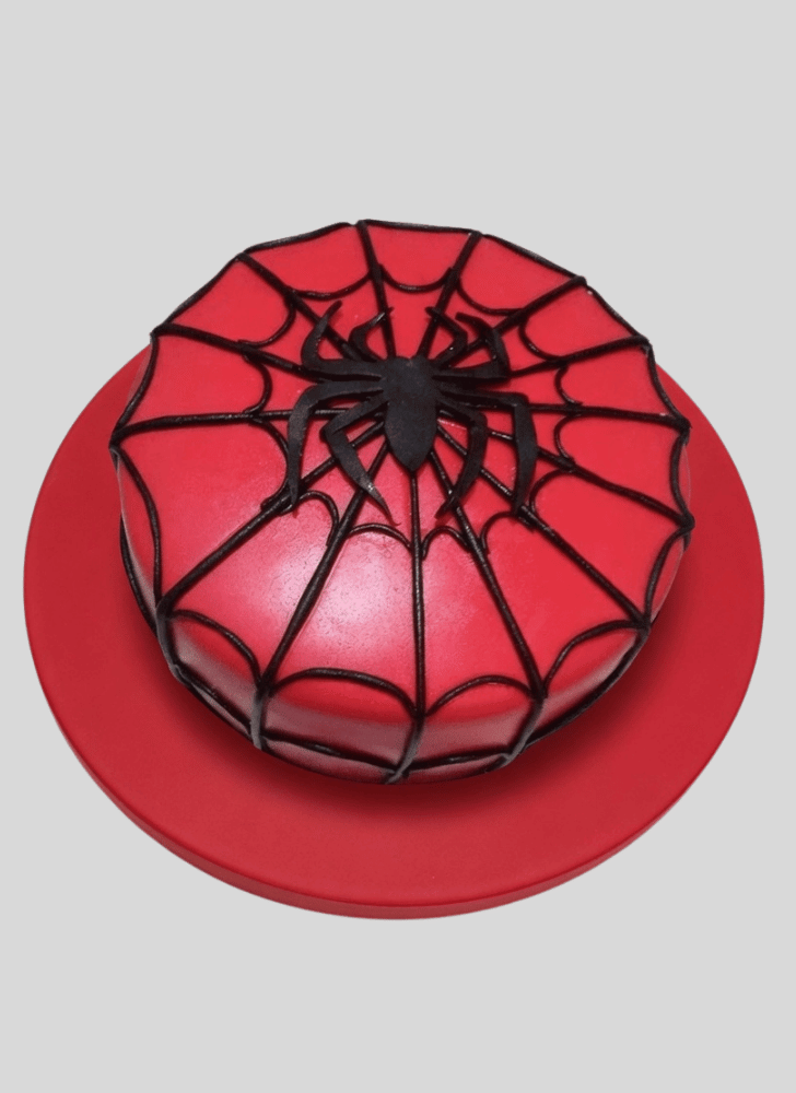 Angelic Spider Cake