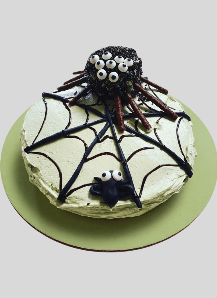 Appealing Spider Cake