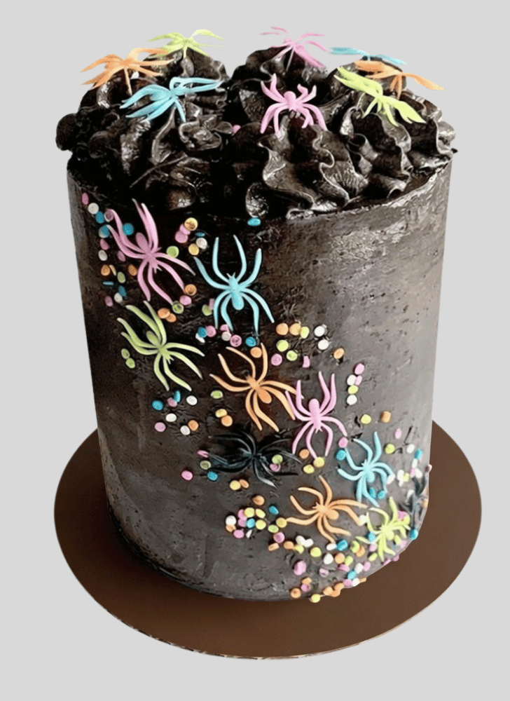 Bewitching Spider Cake