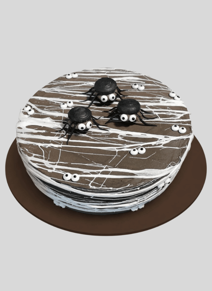 Classy Spider Cake