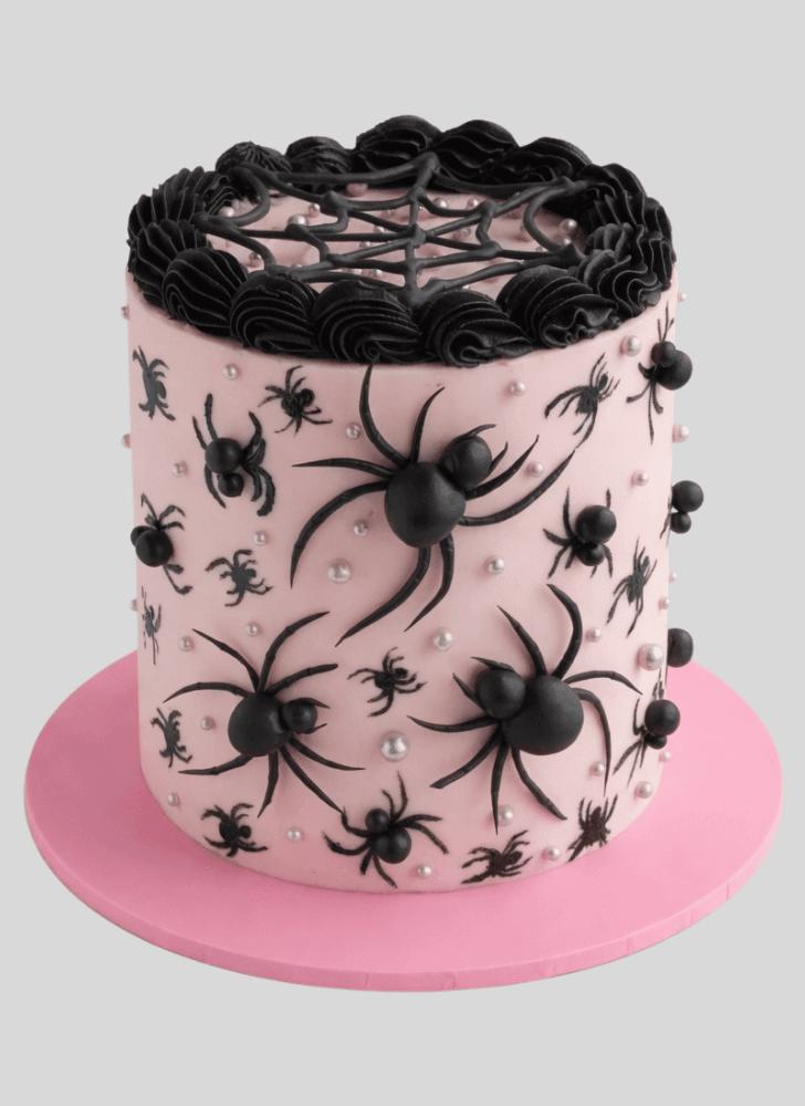 Dazzling Spider Cake