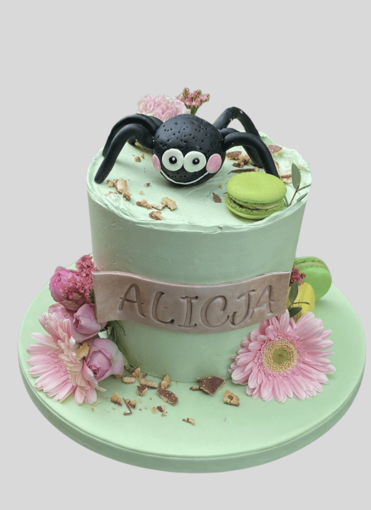 Delightful Spider Cake