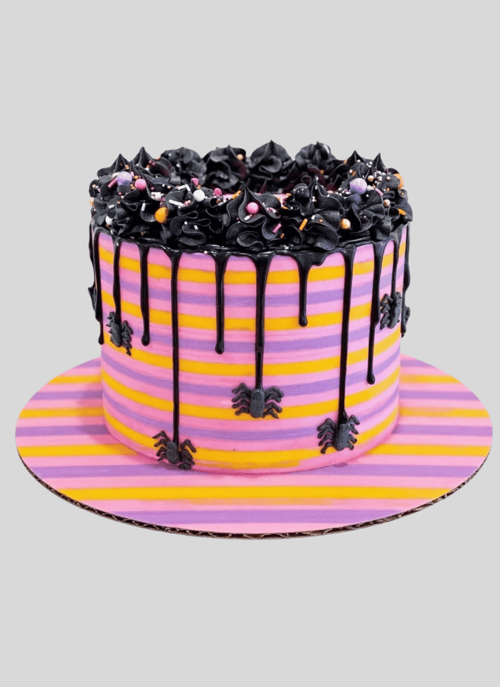 Good Looking Spider Cake