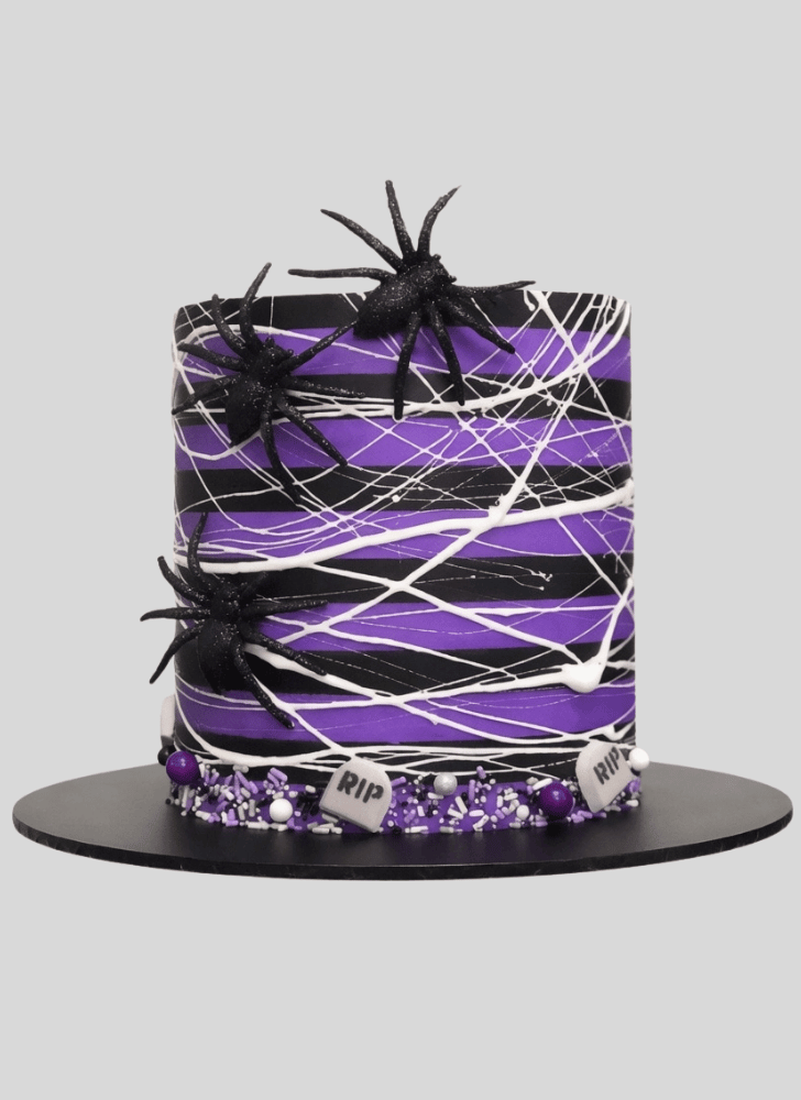 Graceful Spider Cake