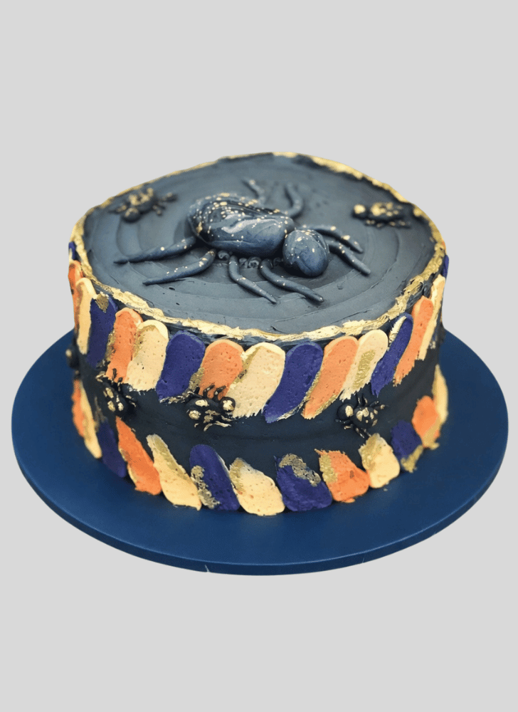 Inviting Spider Cake